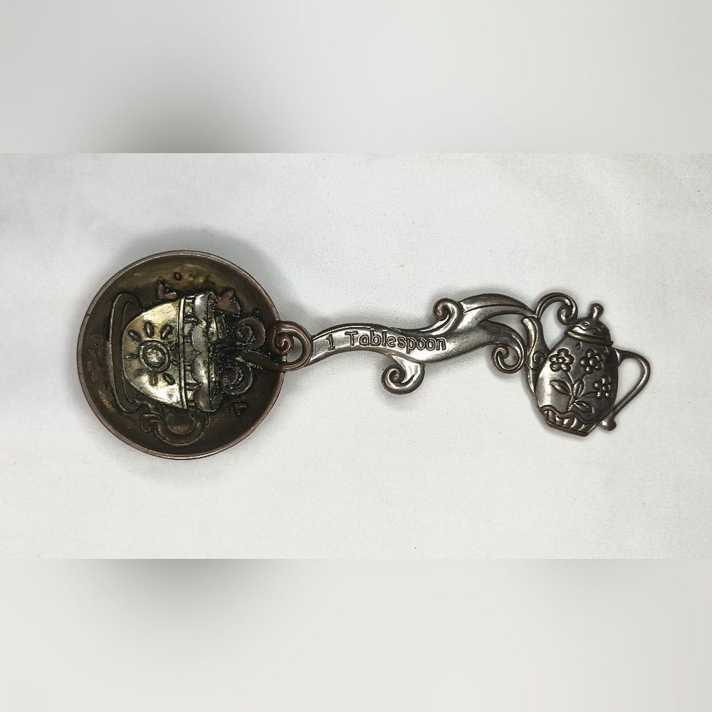 Vintage Two Tone Decorative Tablespoon